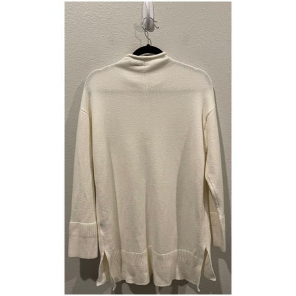 MOTH Antique White Turtleneck Sweater - Picture 3 of 3